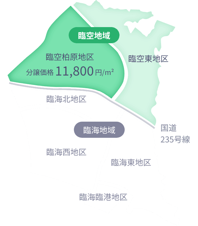 地図:臨空地域